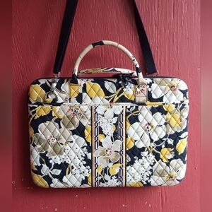 Vera Bradley Floral Quilted Hard Laptop Case